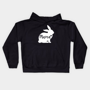 Mama Rabbit For Women Rabbit Shirt Kids Hoodie